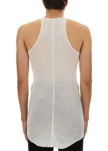 Tricouri Rick Owens Cotton Tops. WHITE Barbati (BM 18776047) 3