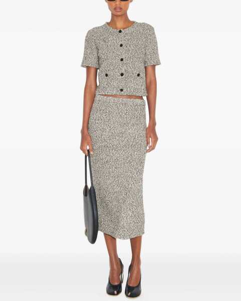 Fuste casual Tory Burch Tweed Skirt BLACK Femei (BM 18776050) 2