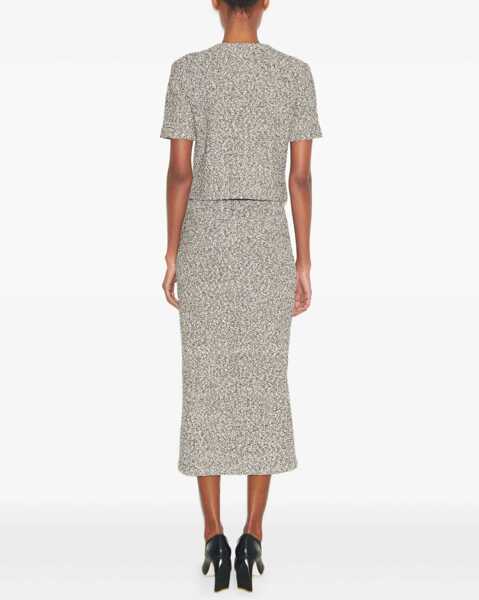 Fuste casual Tory Burch Tweed Skirt BLACK Femei (BM 18776050) 3