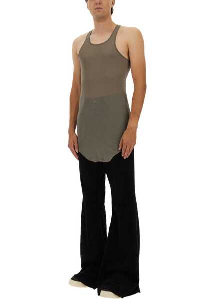 Tricouri Rick Owens Cotton Tops. GREY Barbati (BM 18776065) 2