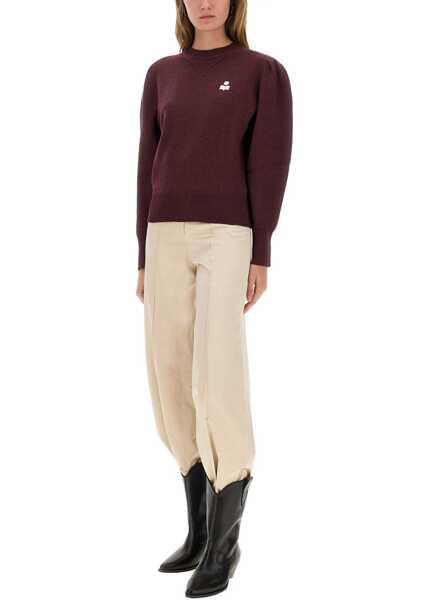 Pulovere casual ISABEL MARANT ETOILE Jersey Marisans BORDEAUX Femei (BM 18776074) 2