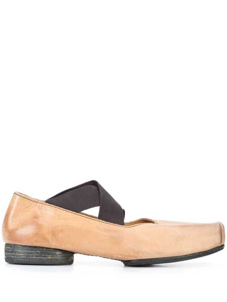 Balerini UMA WANG Uma Wang 25Mm Square-Toe Ballet Flats RED Femei (BM 18777231) 1