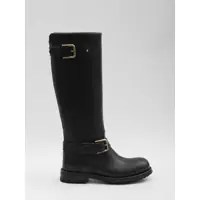 Bocanci Leather Biker Boots Femei