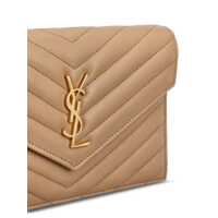 Portofele Saint Laurent Dama - Portofele Saint Laurent Saint Laurent Wallets NATURAL TAN Femei (BM 18777597) - B-mall.ro