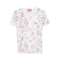 Tricouri Diesel Diesel T-Shirt With Kitten Print Femei