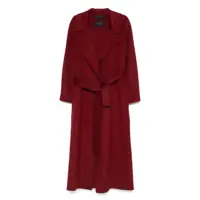 Paltoane Paltò Coats Bordeaux Femei