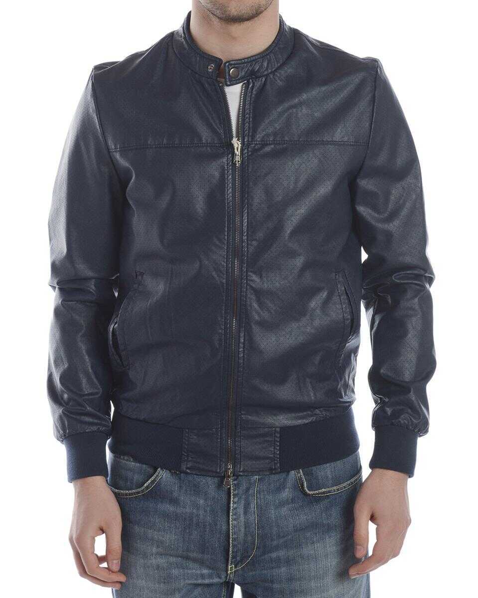 Geci Daniele Alessandrini Daniele Alessandrini Jacket BLUE Barbati (BM 18779508) 3