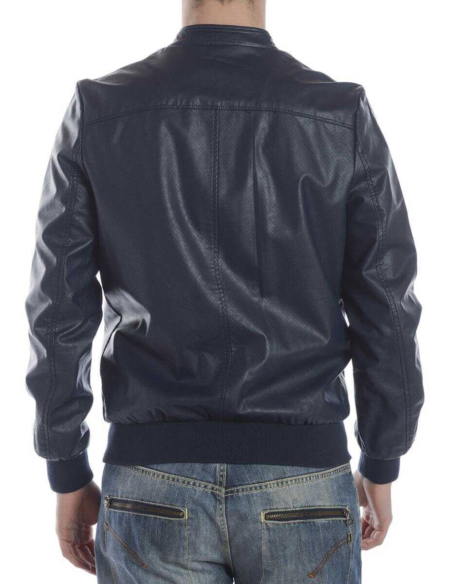 Geci Daniele Alessandrini Daniele Alessandrini Jacket BLUE Barbati (BM 18779508) 4
