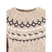 Imbracaminte Dama pagina 564 - Pulovere P.A.R.O.S.H. P.A.R.O.S.H. Girocoll Beige Femei (BM 18779688) - B-mall.ro