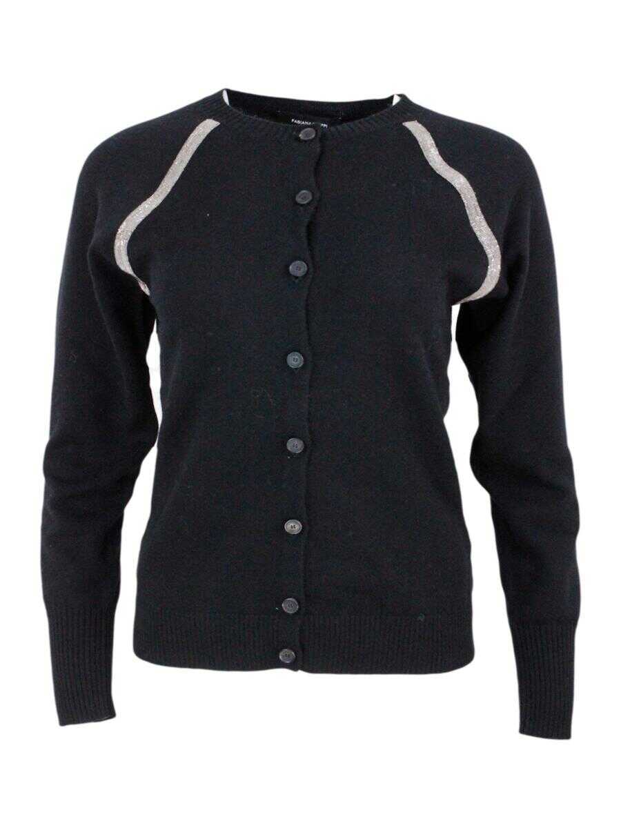 Pulovere Fabiana Filippi Fabiana Filippi Sweaters Black Femei (BM 18779820) 1