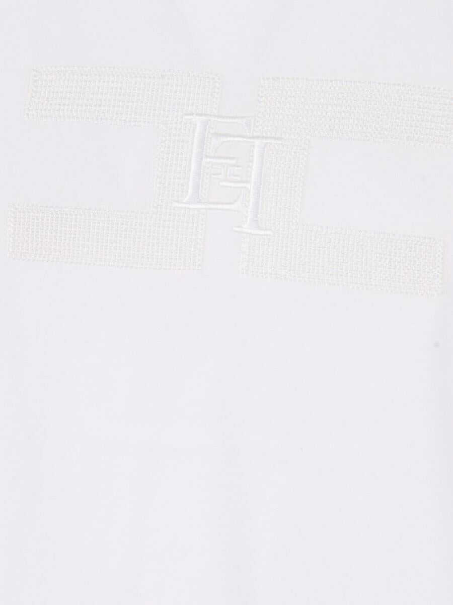 Pulovere Elisabetta Franchi Elisabetta Franchi Girocoll WHITE Femei (BM 18779847) 3