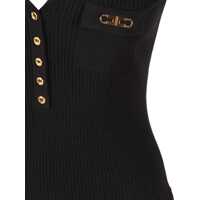 Pulovere Elisabetta Franchi Dama - Pulovere Elisabetta Franchi Elisabetta Franchi Girocoll Black Femei (BM 18779952) - B-mall.ro