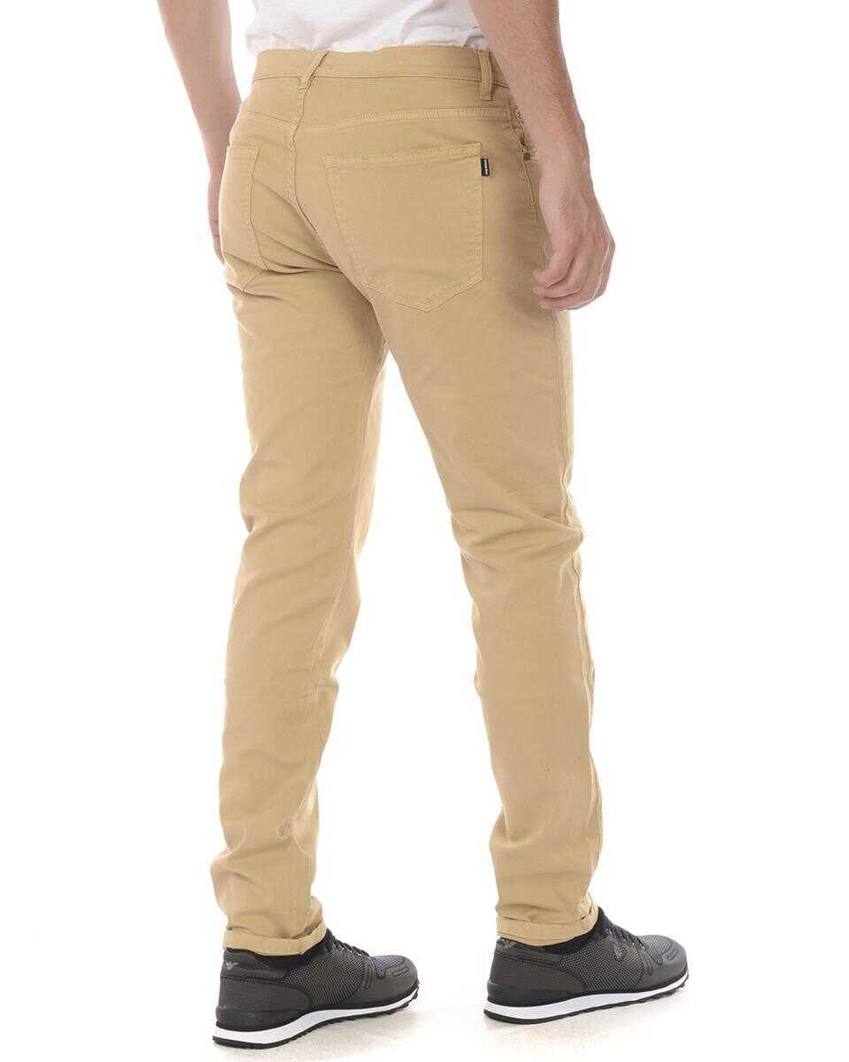 Blugi Daniele Alessandrini Daniele Alessandrini Jeans Trouser Beige Barbati (BM 18780147) 4