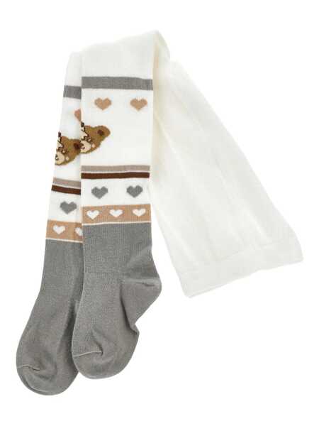 Colanti Monnalisa BEARS TIGHTS White Fete (BM 18780723) 1