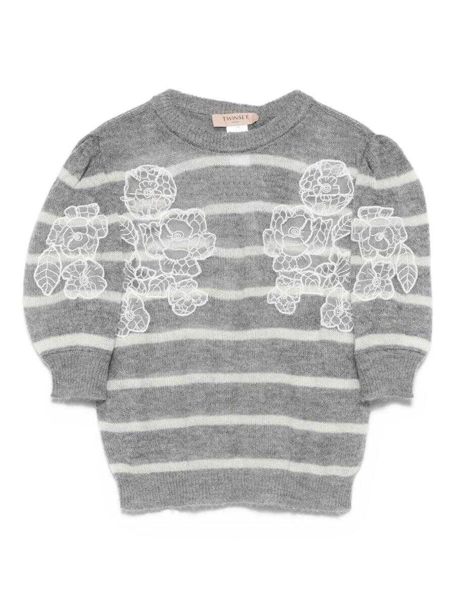 Pulovere TWINSET Twinset Sweaters GRIGIO NEVE Femei (BM 18782763) 1