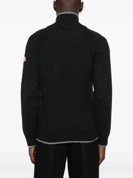 Pulovere Moncler Moncler Sweaters Black Barbati (BM 18783654) 5