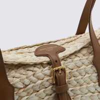 Genti de mana Dolce & Gabbana Dama - Genti de mana Dolce & Gabbana Dolce & Gabbana Natural Straw Satchel Bag Beige Femei (BM 18783813) - B-mall.ro