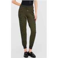 Imbracaminte Dama pagina 53 - Pantaloni casual Liu Jo Liu Jo Trousers GREEN Femei (BM 18784830) - B-mall.ro