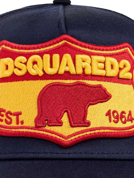 Sepci DSQUARED2 Baseball Cap BLUE Barbati (BM 18785146) 3