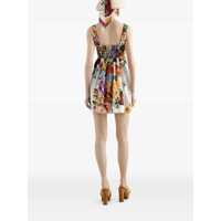 Imbracaminte Dama pagina 238 - Rochii Dolce & Gabbana Multicolor Sleeveless Dress With Bustier Style Neckline And All-Over Floral Print In Cotton Woman MULTICOLOR Femei (BM 18786192) - B-mall.ro