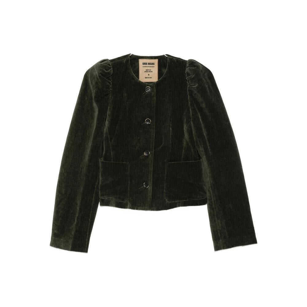 Geci UMA WANG Uma Wang Jackets GREEN Femei (BM 18786600) 1