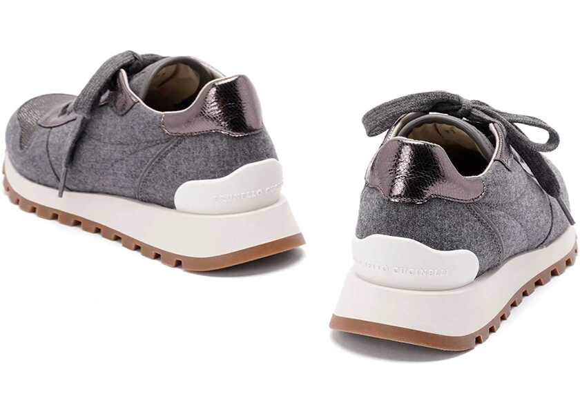 Sneakers Brunello Cucinelli Sneakers GRIGIO MEDIO Femei (BM 18786706) 3