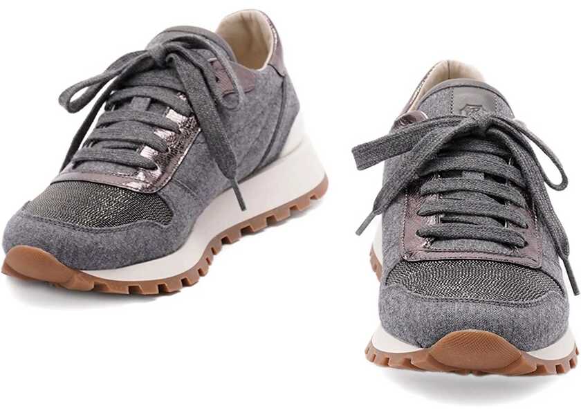 Sneakers Brunello Cucinelli Sneakers GRIGIO MEDIO Femei (BM 18786706) 4