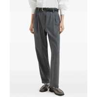 Pantaloni Brunello Cucinelli Dama - Pantaloni casual Brunello Cucinelli Wool Pants GRIGIO MEDIO Femei (BM 18786712) - B-mall.ro