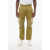 DSQUARED2 Stretch Cotton Cargo Pants With Contrasting Details Green