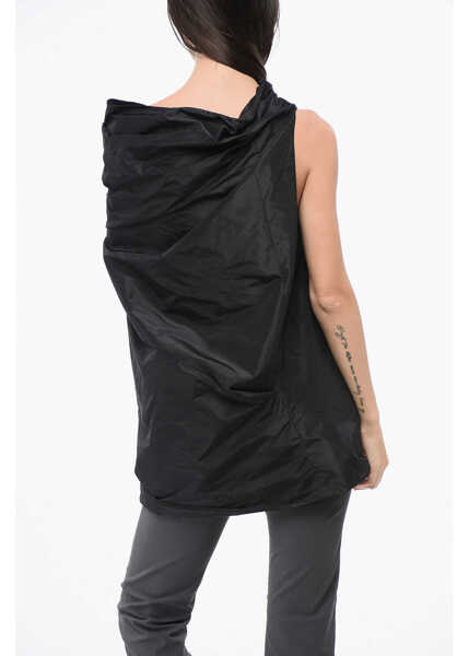 Bluze THE ROW Silk Draped Aria Top Black Femei (BM 18786841) 2