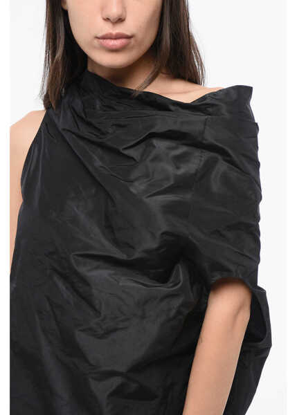 Bluze THE ROW Silk Draped Aria Top Black Femei (BM 18786841) 3