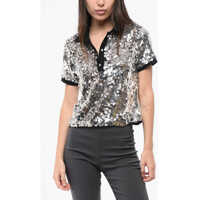 Tricouri Polo Sequined Pupazzo 4 Buttons Polo Femei