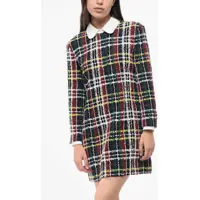 Rochii Thom Browne Dama - Rochii scurte Thom Browne Checked Textured Fabric Shirtdress Multicolor Femei (BM 18786913) - B-mall.ro