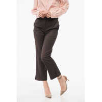 Pantaloni office Loulou Studio Solid Color Virgin Wool Dorkas Pants