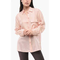 Bluze ZIMMERMANN Silk Halliday Shirt With Breast Pocket