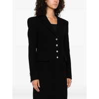 Imbracaminte Dama pagina 167 - Paltoane Alessandra Rich Tweed long Coat BLACK Femei (BM 18787249) - B-mall.ro