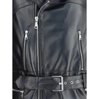 Imbracaminte Dama pagina 165 - Geci biker Alessandra Rich Leather Biker Jacket BLACK Femei (BM 18787261) - B-mall.ro