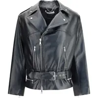 Geci biker Leather Biker Jacket Femei