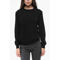 Pulovere Solid Color Philo Wool Crew-Neck Sweater Femei