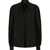 Dolce & Gabbana Silk Tie Neck Blouse Black