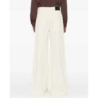 Imbracaminte Dama pagina 389 - Pantaloni office Pinko Cordoroy Wide Leg Pants Beige Femei (BM 18787357) - B-mall.ro