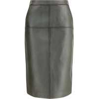 Fuste Leather pencil Skirt Femei