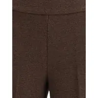 Pantaloni casual Dama - Pantaloni casual AVENUE MONTAIGNE Boucl Pants CHOCO Femei (BM 18787438) - B-mall.ro