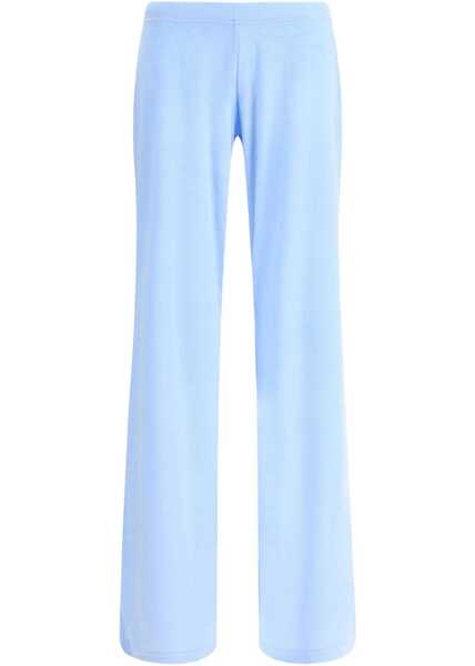 Pantaloni de trening Balenciaga Bistretch velvet Sweatpants SKY BLUE Femei (BM 18787450) 1
