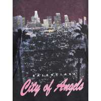 Imbracaminte Dama pagina 33 - Bluze de trening Balenciaga City of Angels Hoodie FADED WASHED BLACK Femei (BM 18787456) - B-mall.ro