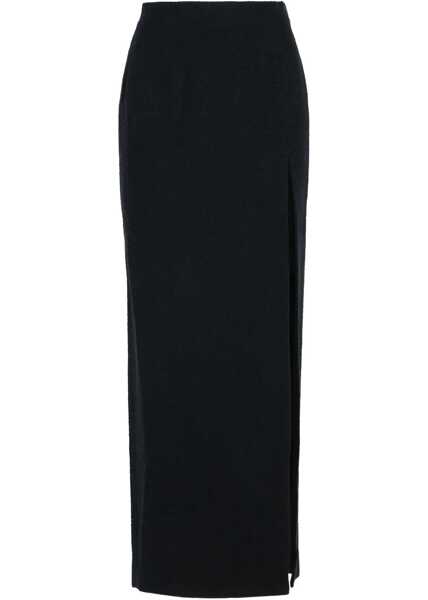 Fuste Alessandra Rich Tweed long Skirt BLACK Femei (BM 18787471) 1