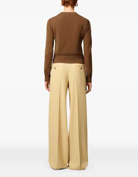 Pulovere AMI Paris Ami De Coeur Sweater NOISETTE Femei (BM 18787474) 5