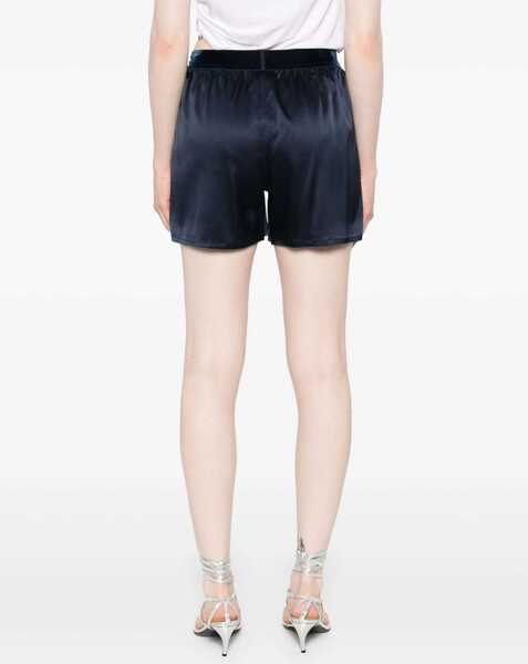 Pantaloni scurti Tom Ford Shorts DARK NAVY Femei (BM 18787477) 4