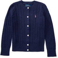 Pulovere Cable-Knit Cotton Cardigan Fete