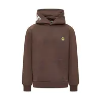 Bluze de trening Barrow Brown Logo Barrow Hoodie Barbati